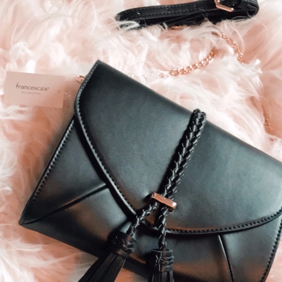 Handbags - Black Crossbody Bag